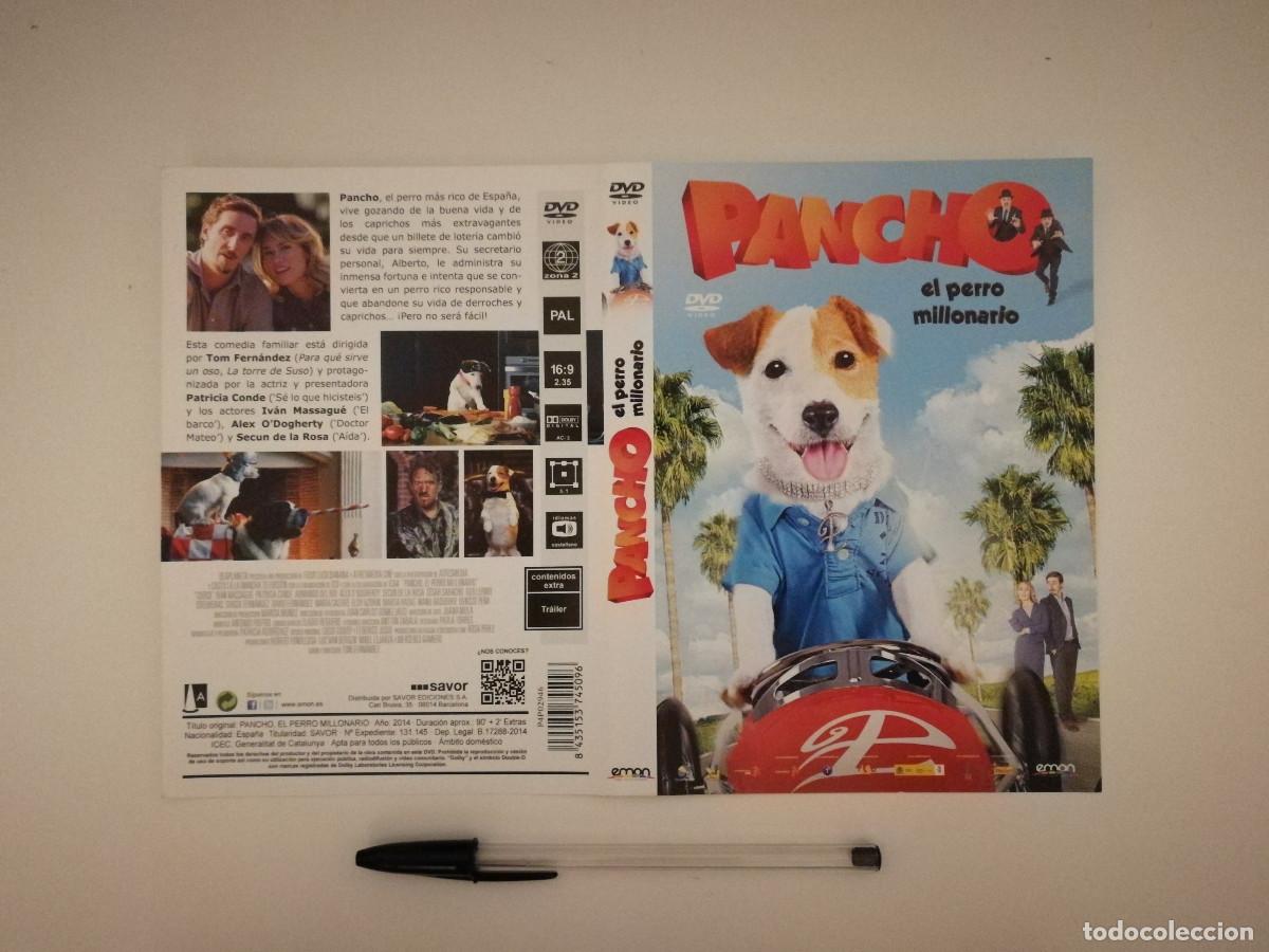Cinema: CARATULA ORIGINAL -A4- PANCHO EL PERRO MILLONARIO - FAUNA