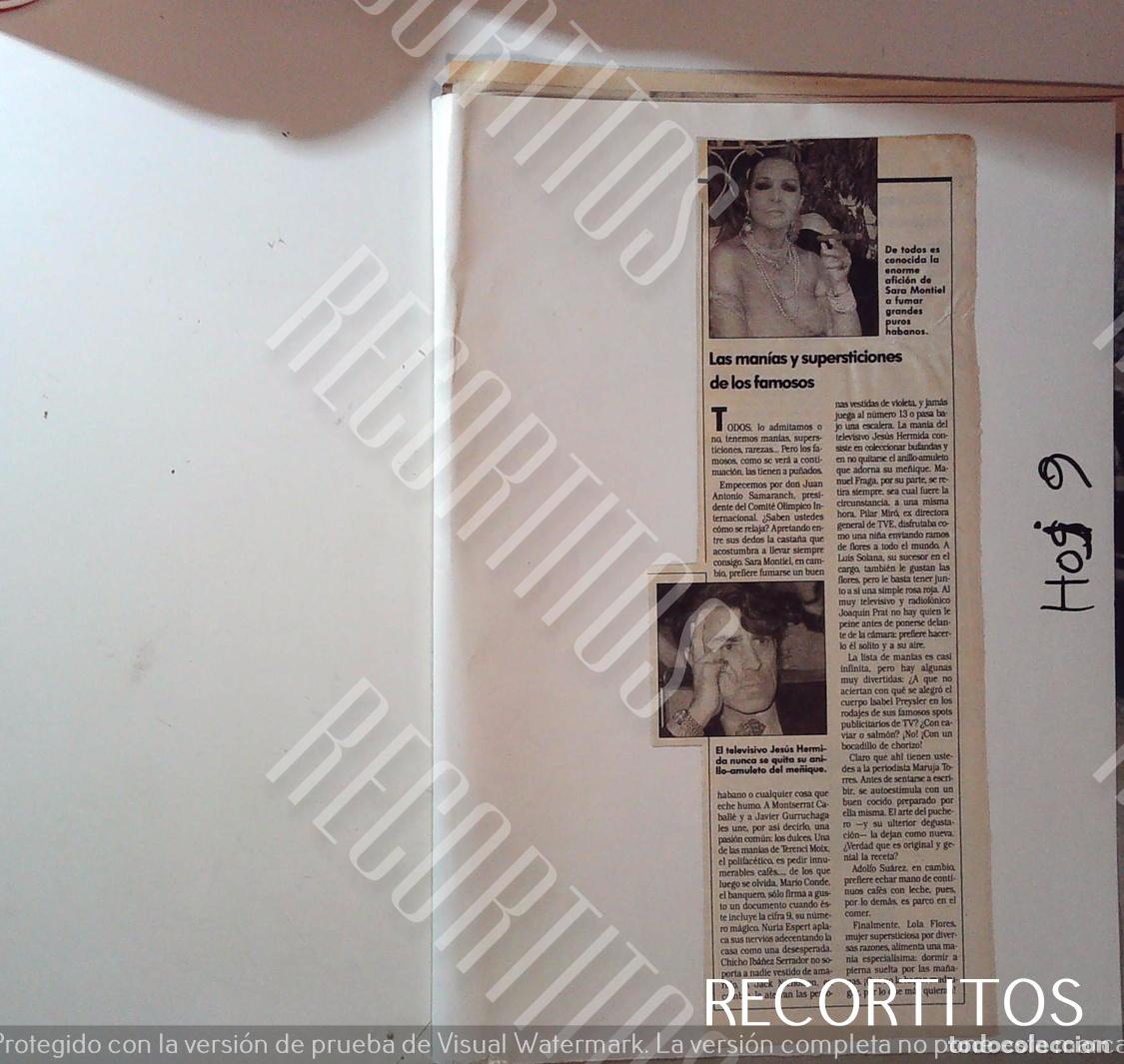Cine: sara montiel sarita recortes