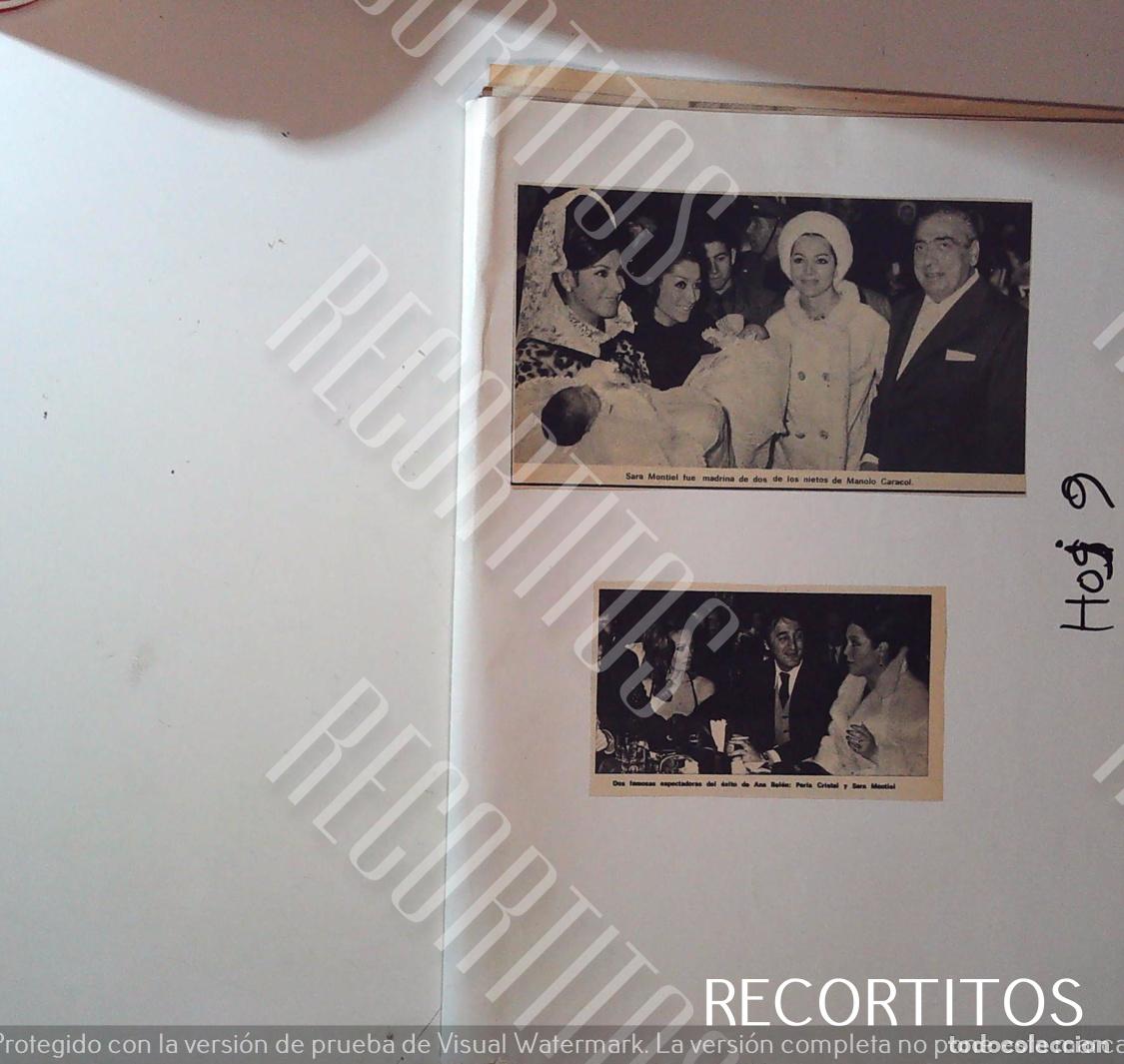 Cine: sara montiel sarita recortes