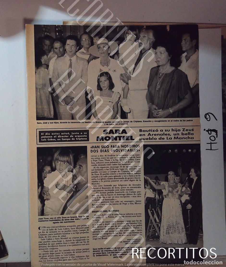 Cine: sara montiel sarita recortes