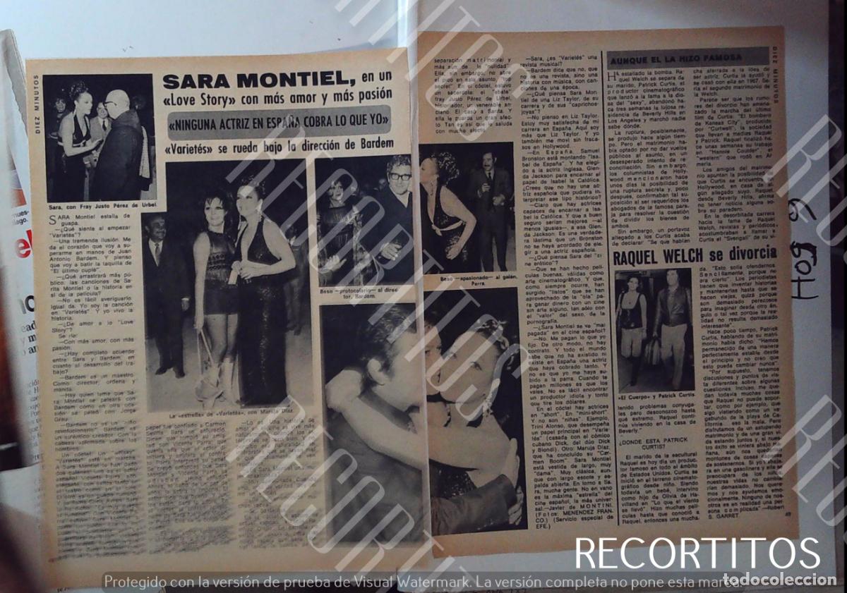 Cine: sara montiel sarita recortes