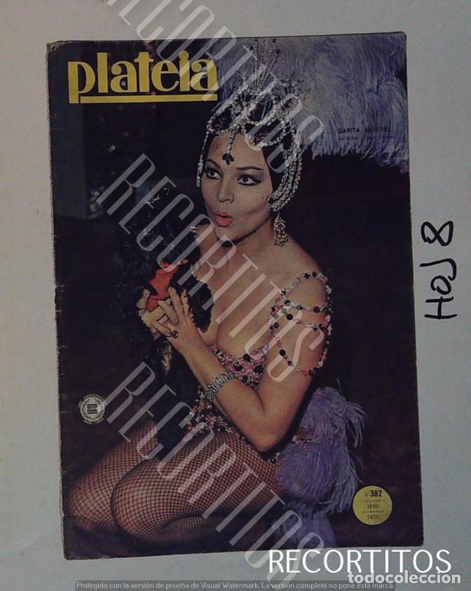 Cine: sara montiel sarita recorte portada revista brasile&ntilde;a plateia