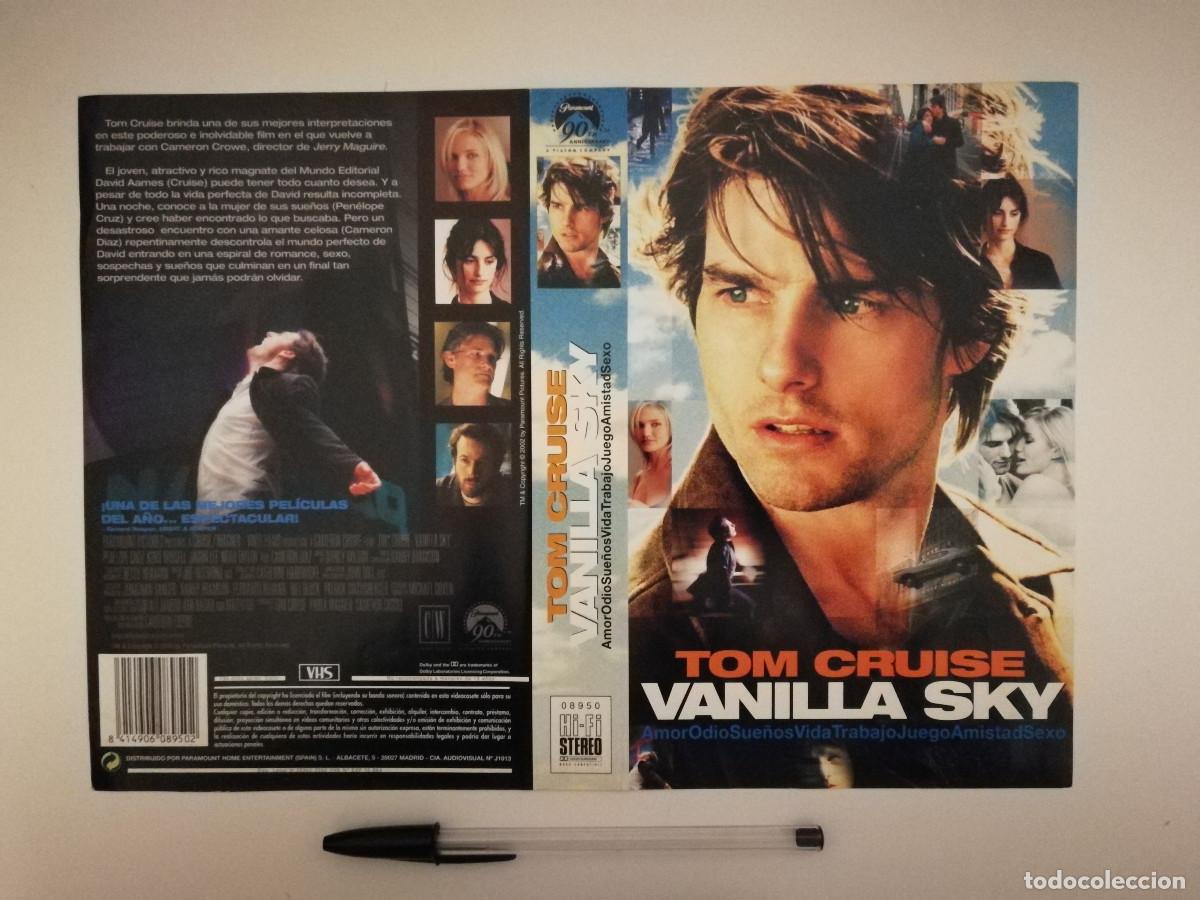 Kino: CARATULA ORIGINAL -A4- VANILLA SKY - TOM CRUISE