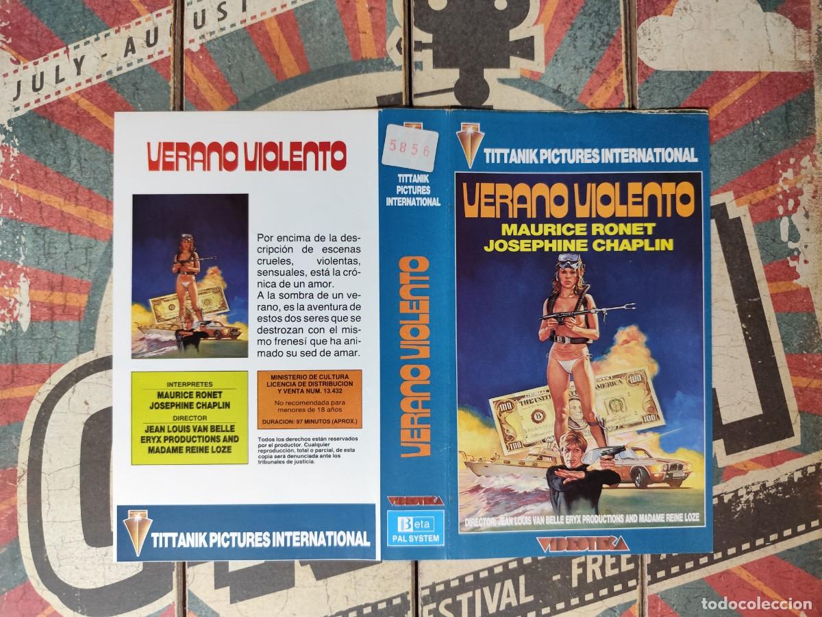Cine: Car&aacute;tula Beta Verano violento - Foto 1