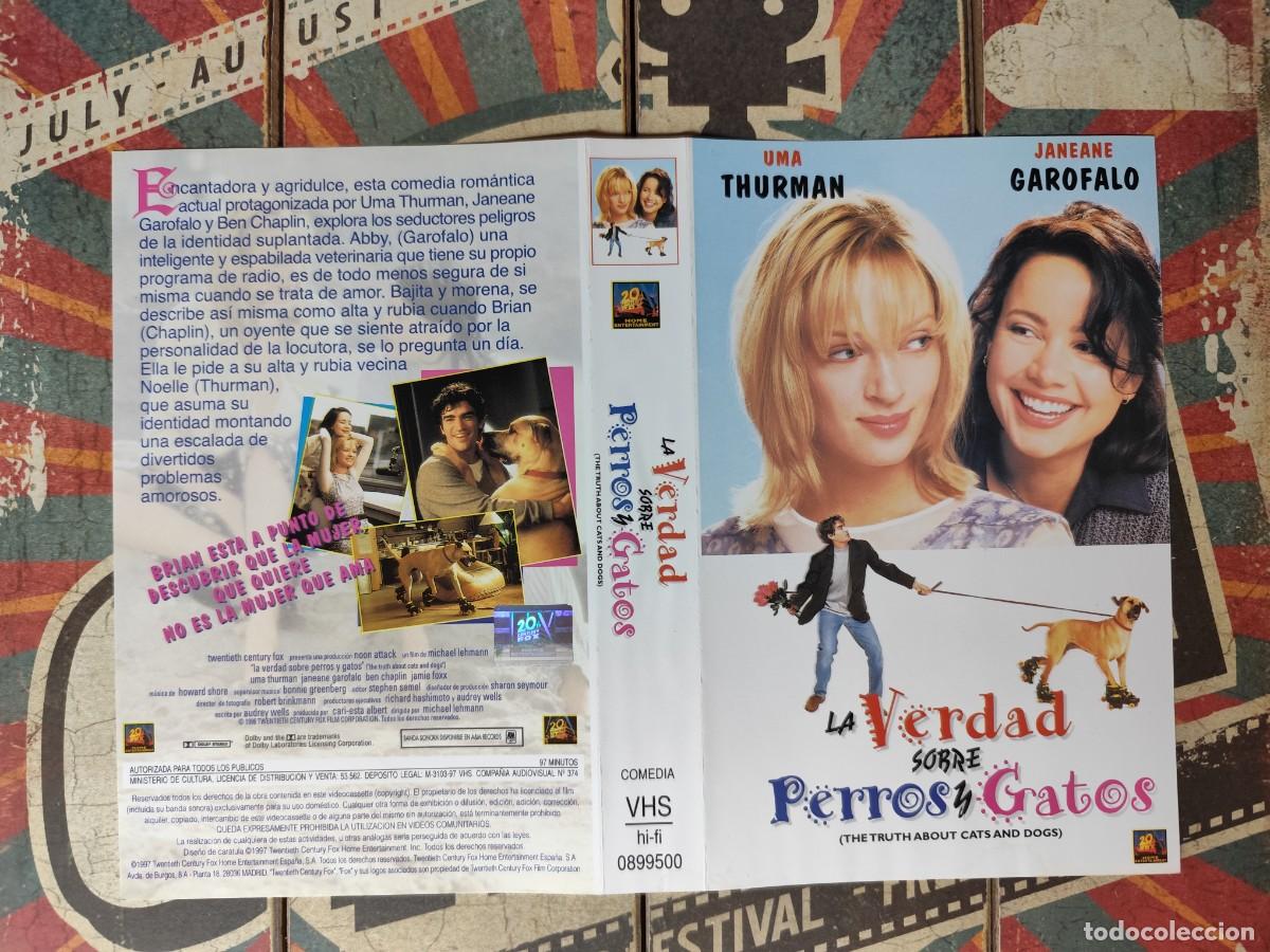 Kino: Car&aacute;tula VHS La verdad sobre perros y gatos