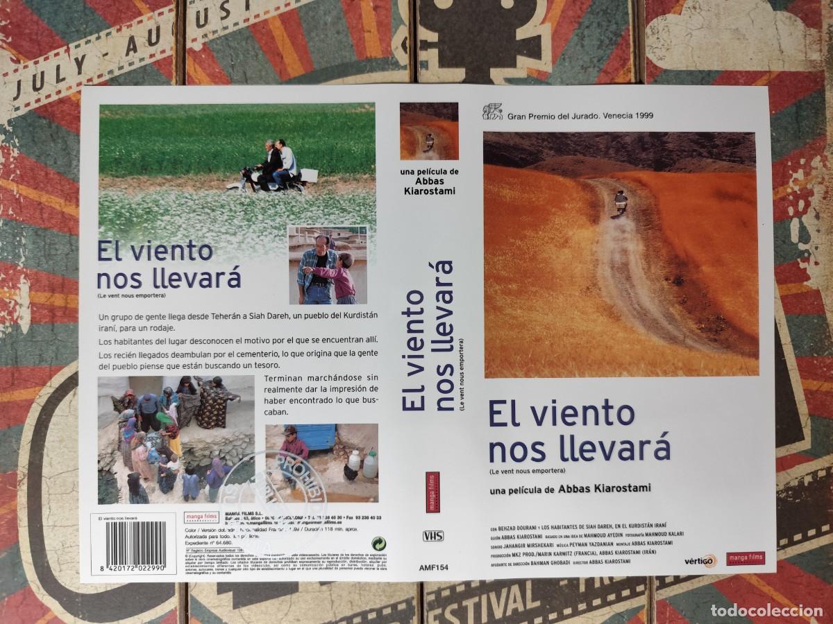 Kino: Car&aacute;tula VHS El viento nos llevar&aacute;