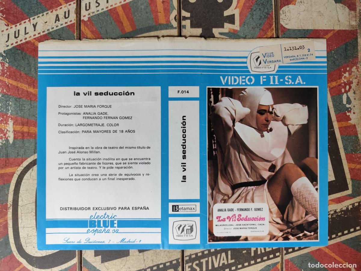 Cine: Car&aacute;tula Beta La vil seducci&oacute;n - Foto 1