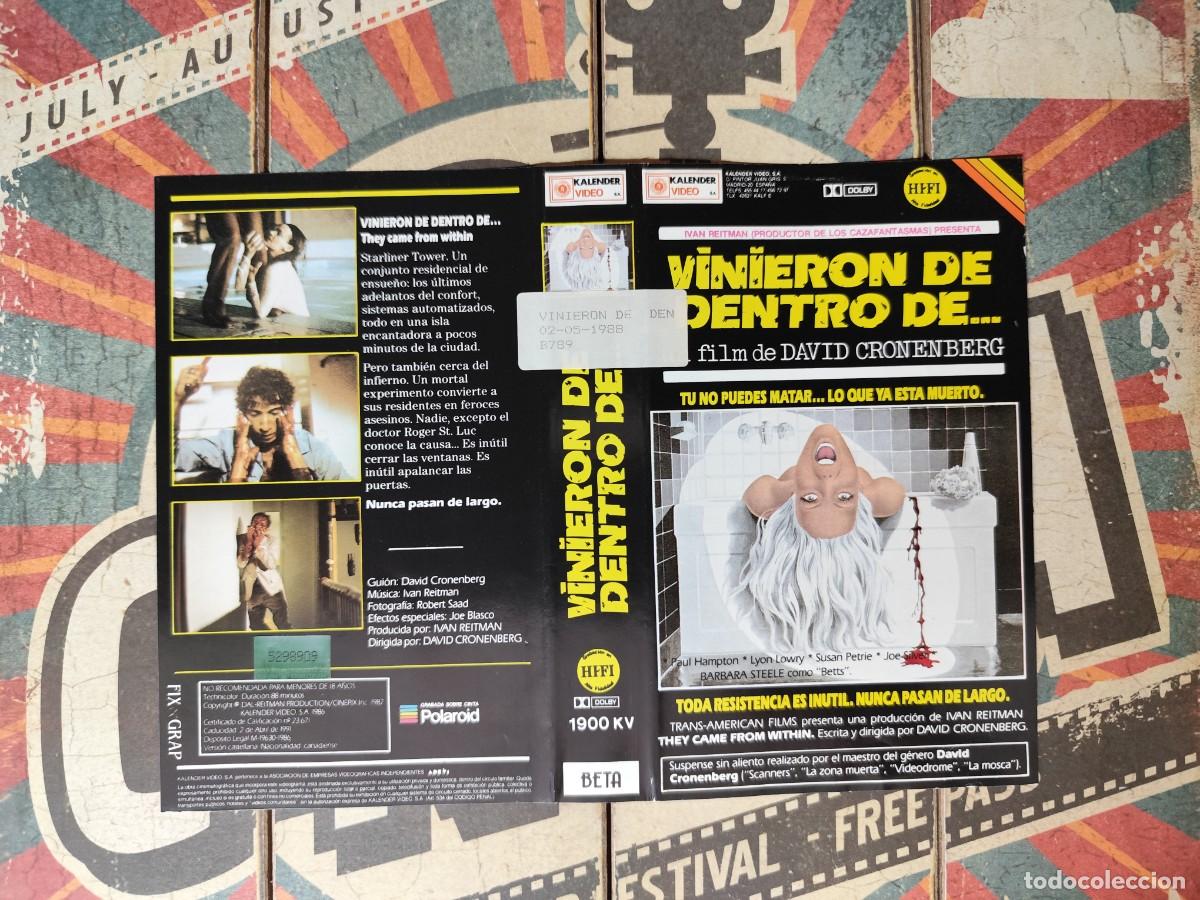 Cine: Car&aacute;tula Beta Vinieron de dentro de... - Foto 1