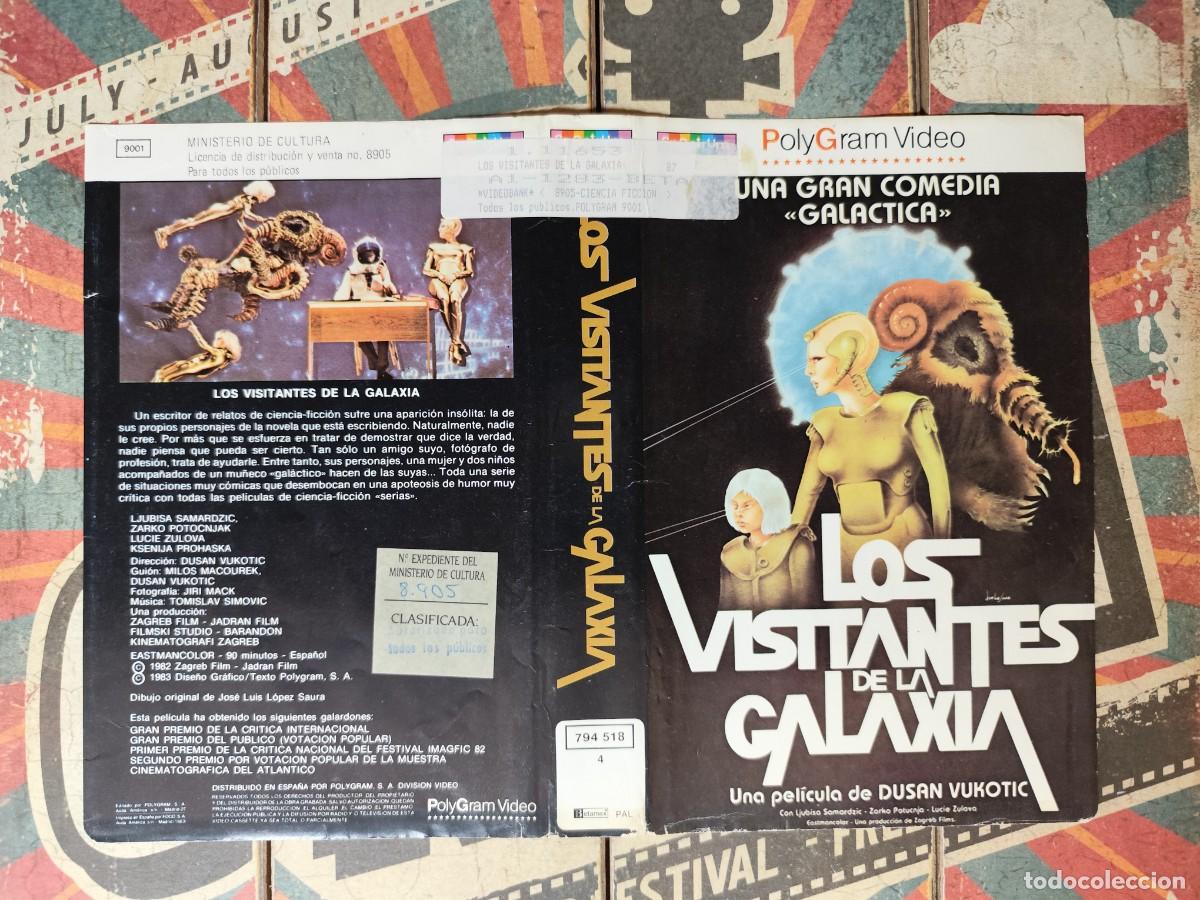 Cine: Car&aacute;tula Beta Los visitantes de la galaxia - Foto 1