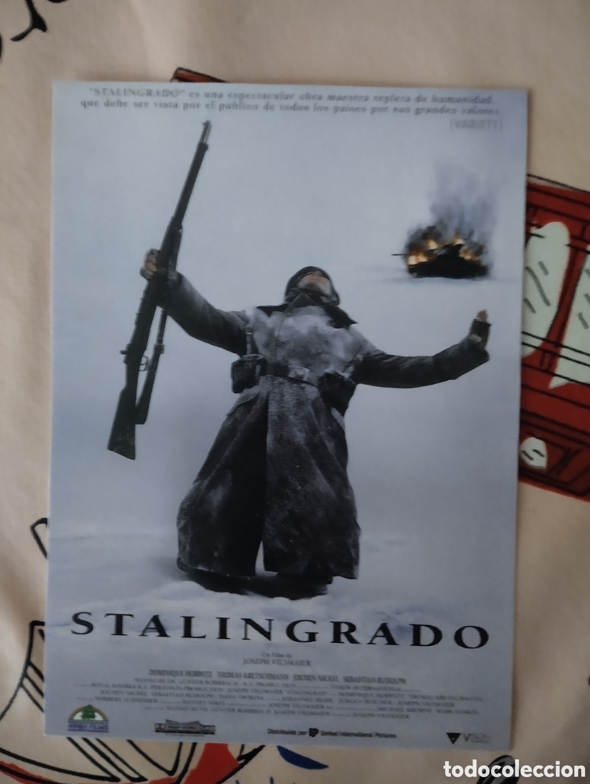 Cinema: Minificha N1073 de Stalingrado.