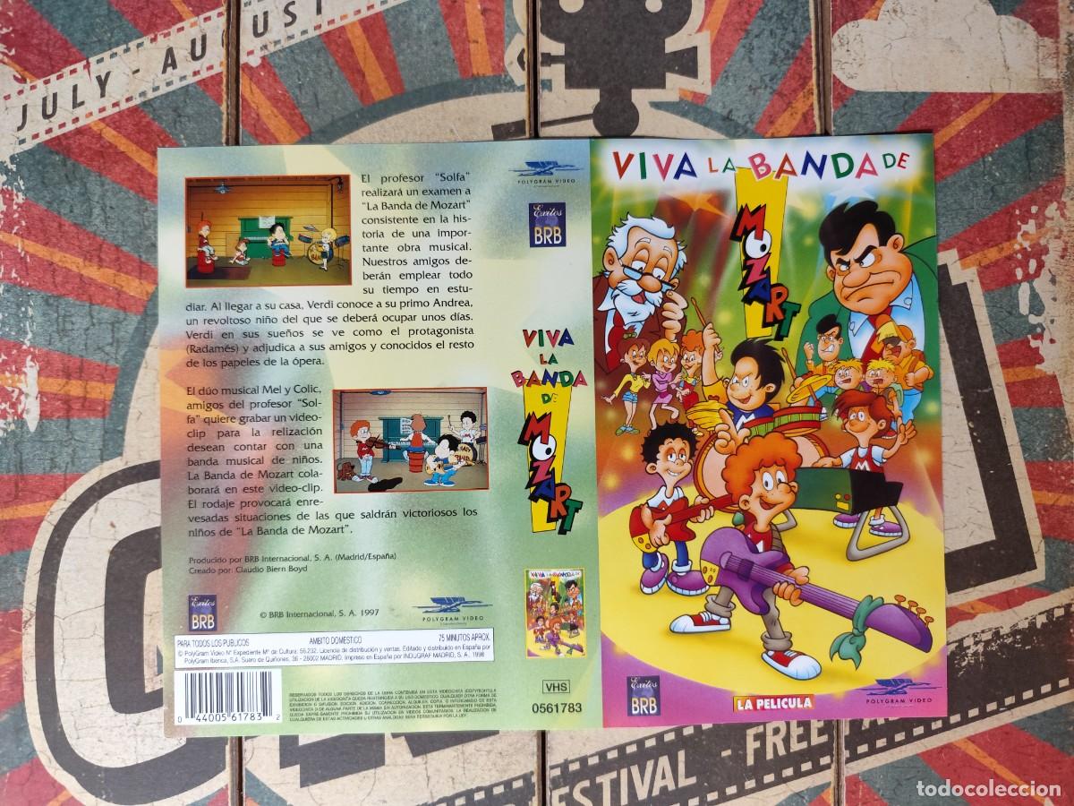 Cinema: Car&aacute;tula VHS Viva la banda de Mozart