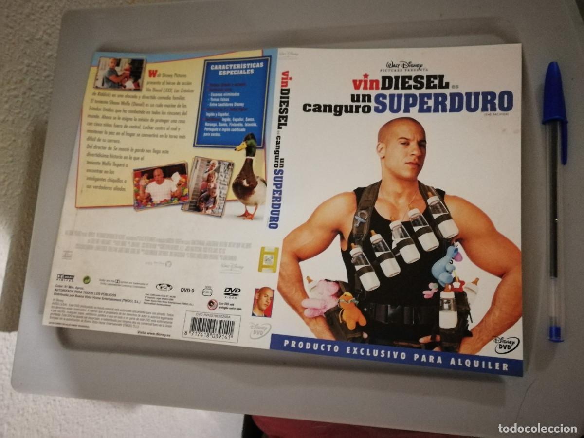 Cinema: CARATULA ORIGINAL -A4- UN CANGURO SUPERDURO - VIN DIESEL