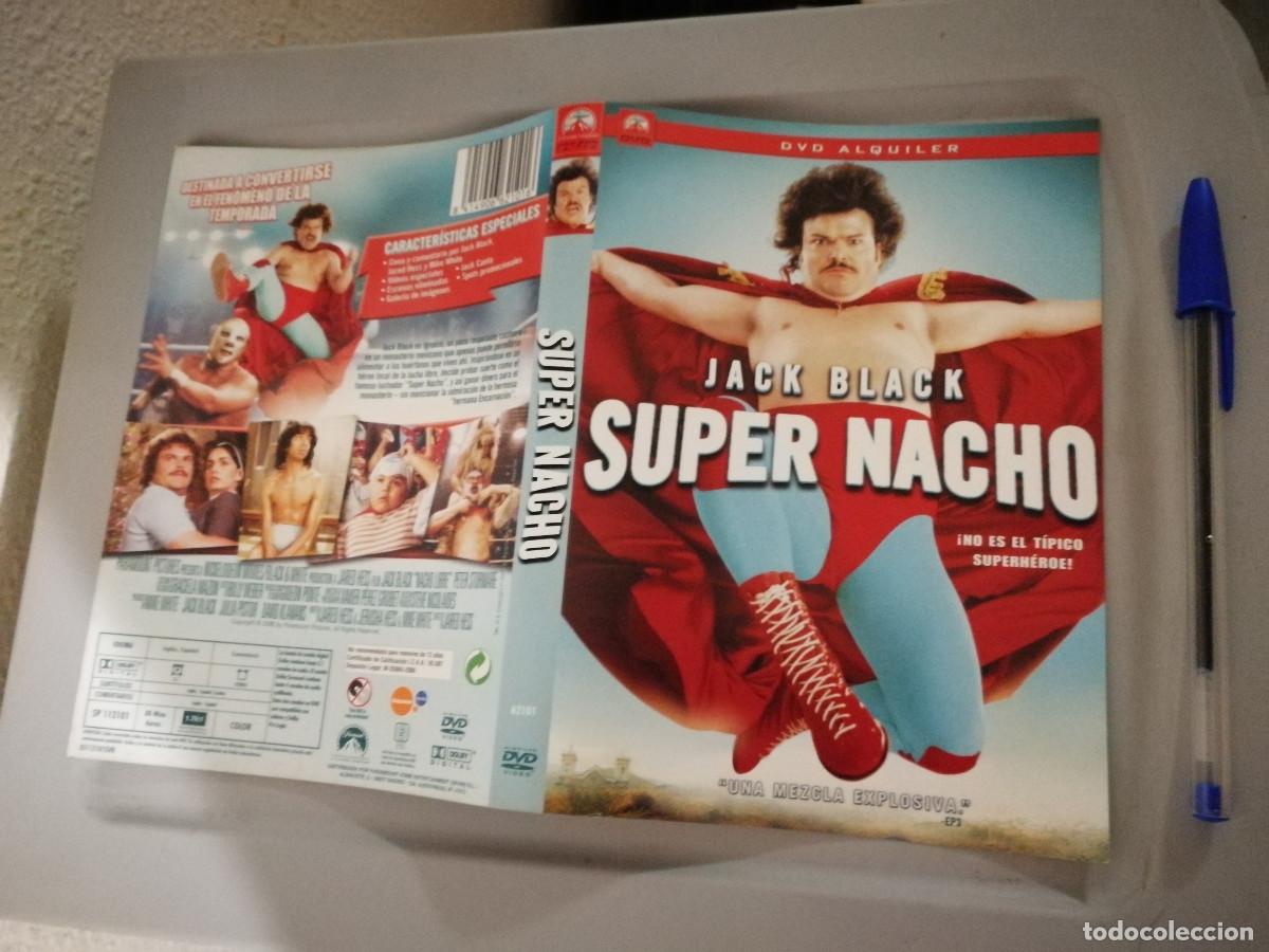 Cinema: CARATULA ORIGINAL -A4- SUPER NACHO - JACK BLACK