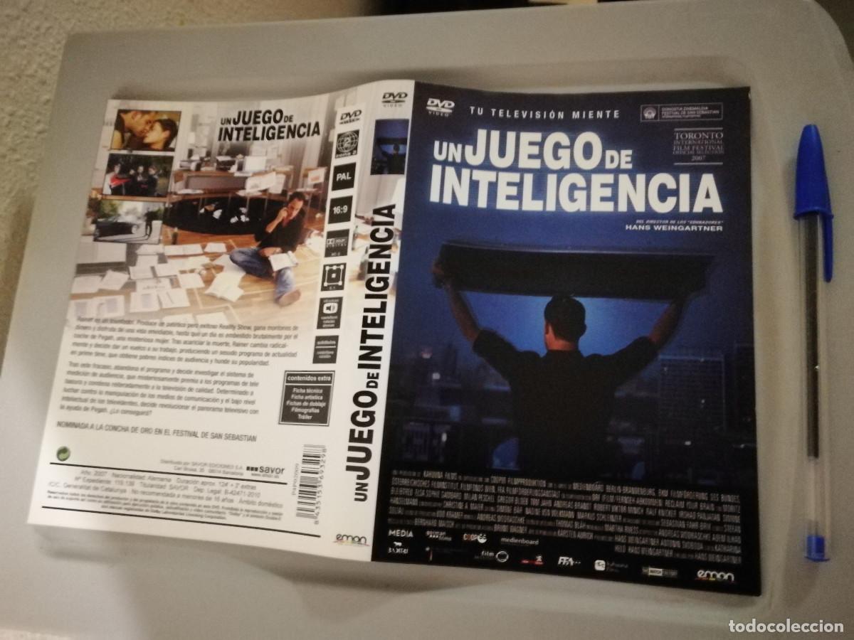 Cinema: CARATULA ORIGINAL -A4- UN JUEGO DE INTELIGENCIA