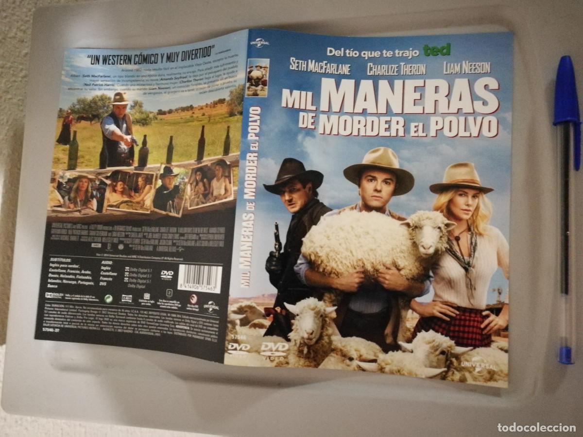 Cinema: CARATULA ORIGINAL -A4- MIL MANERAS DE MORDER EL POLVO - LIAM NEESON - CHARLIZE THERON
