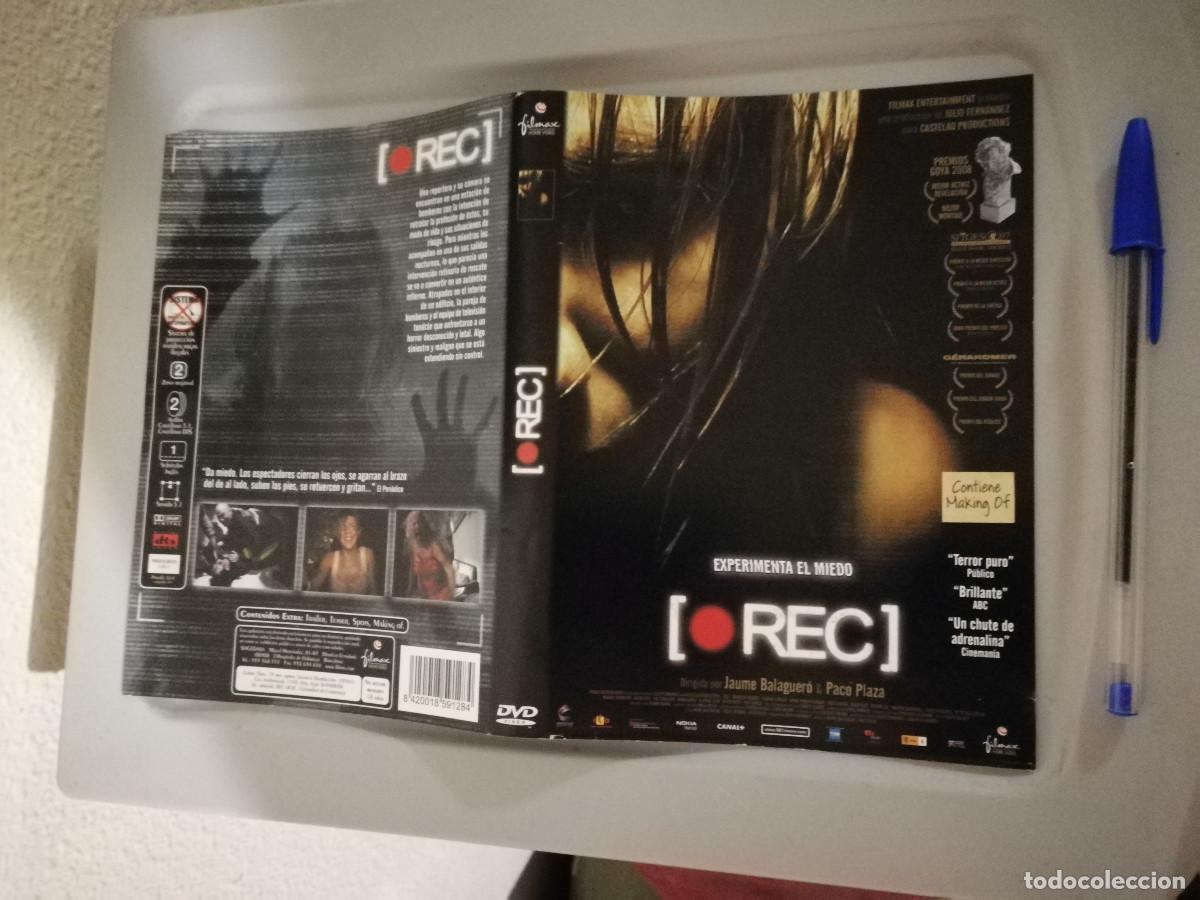 Cinema: CARATULA ORIGINAL -A4- REC - TERROR - JAUME BALAGUERO