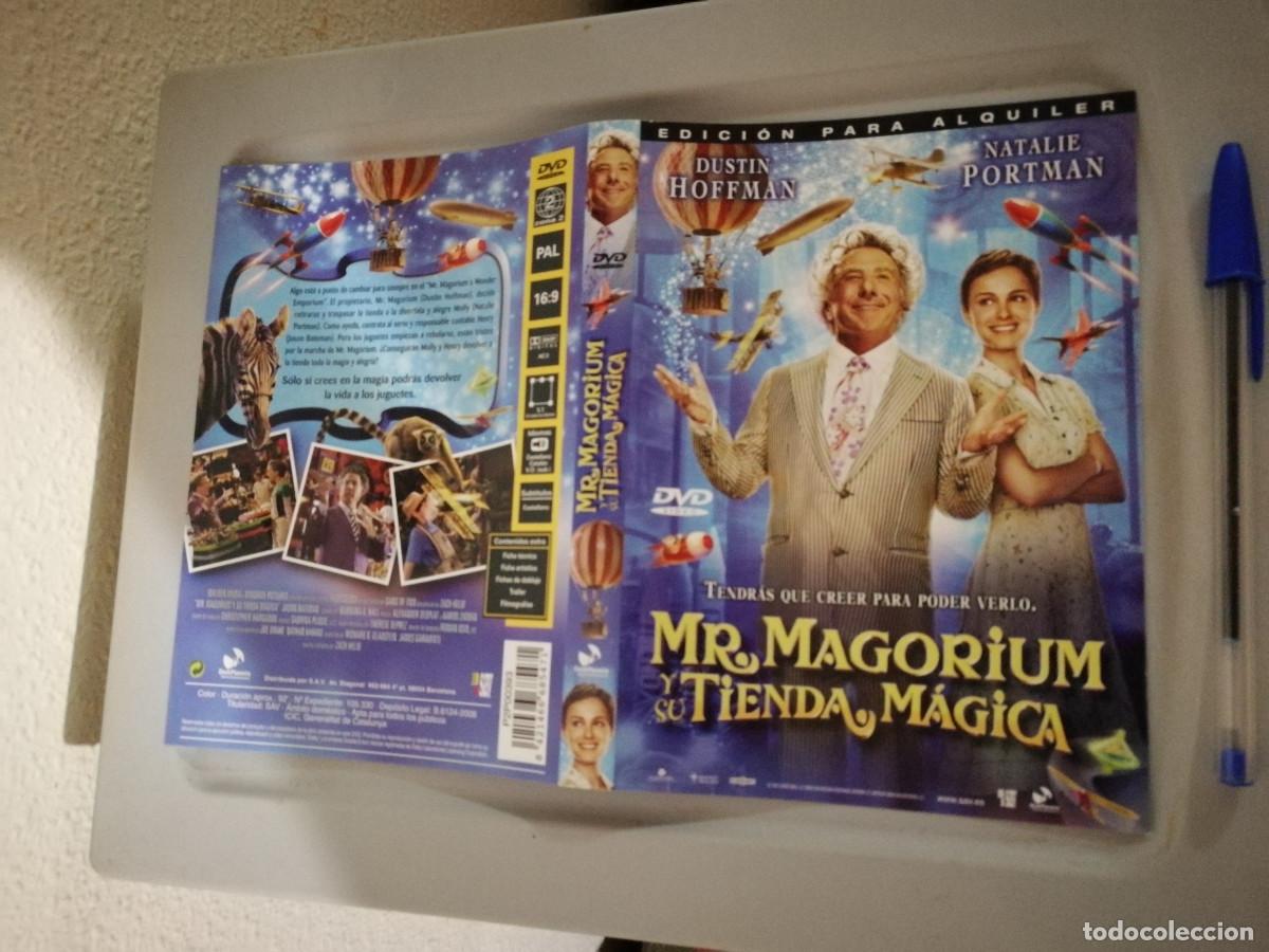 Cinema: CARATULA ORIGINAL -A4- Mr. Magorium y su tienda m&aacute;gica - NATALIE PORTMAN