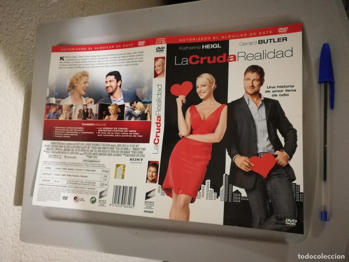 Cinema: CARATULA ORIGINAL -A4- LA CRUDA REALIDAD - Katherine Heigl