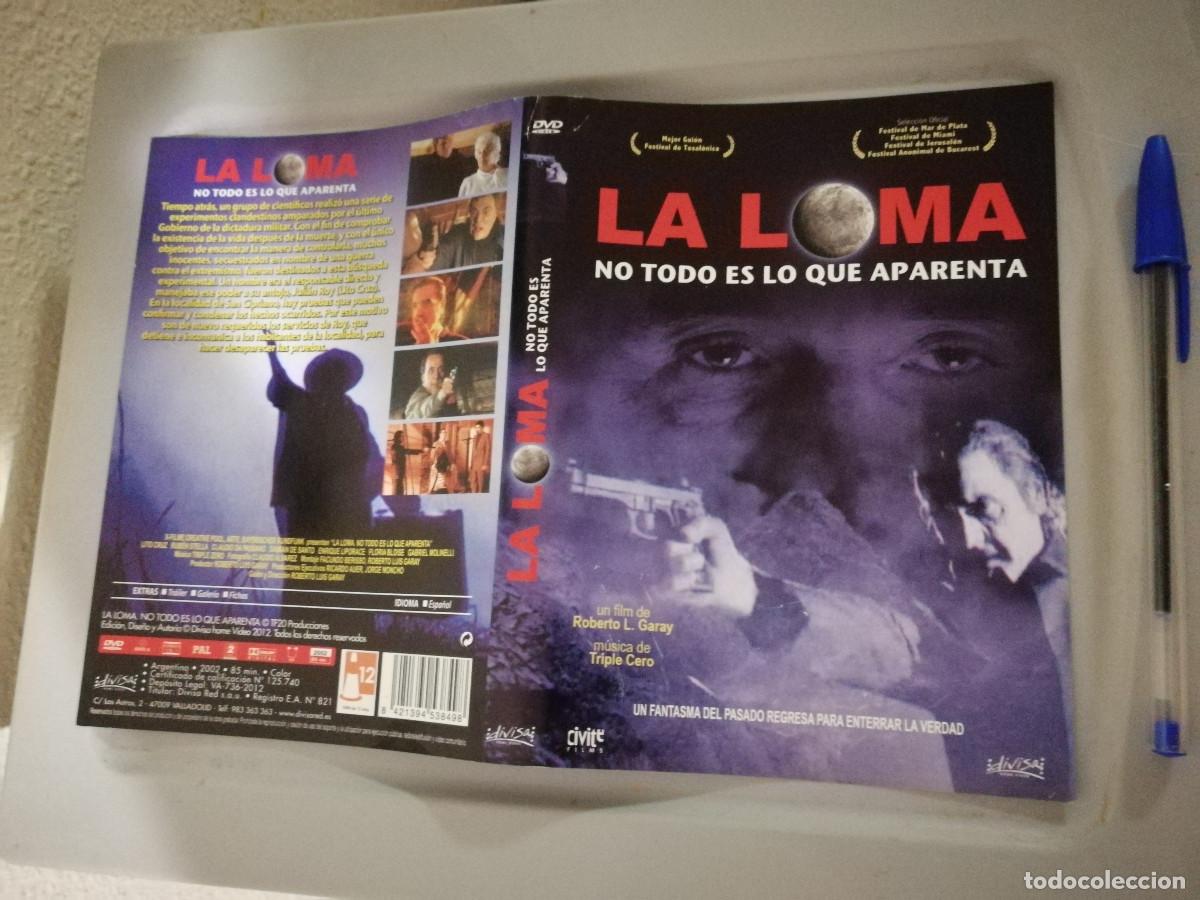 Cinema: CARATULA ORIGINAL -A4- LA LOMA NO TODO ES LO QUE APARENTA - Roberto Luis Garay
