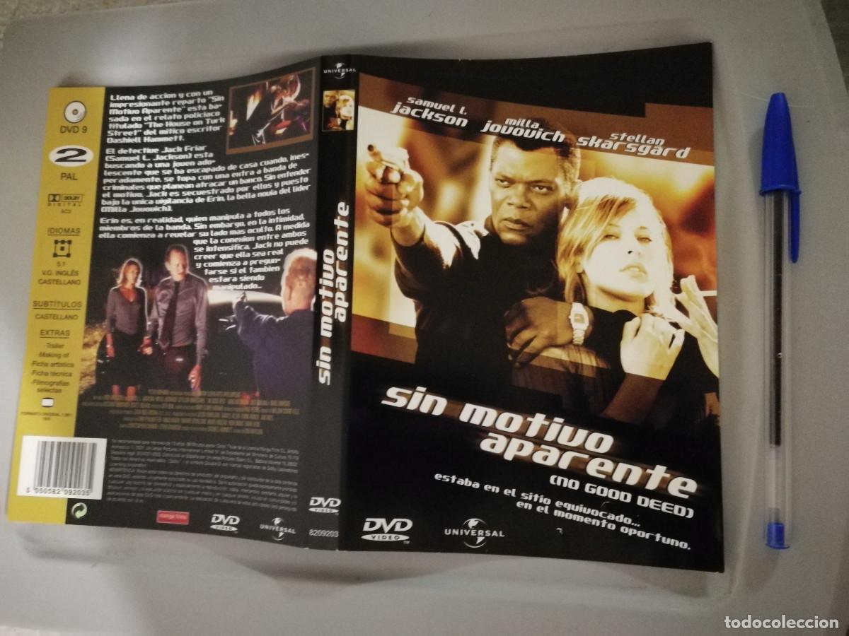 Cinema: CARATULA ORIGINAL -A4- SIN MOTIVO APARENTE - MILLA JOVOVICH