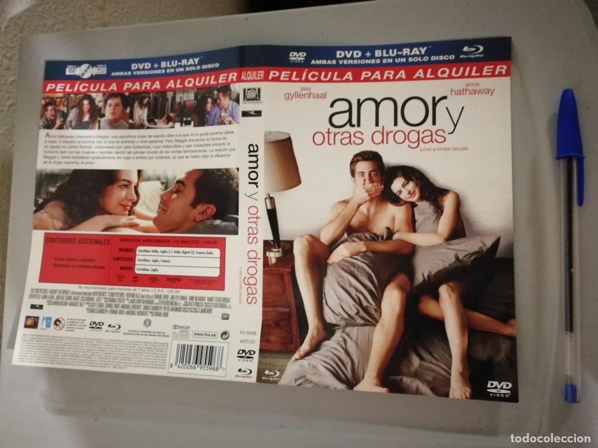 Cinema: CARATULA ORIGINAL -A4- AMOR Y OTRAS DROGAS - ANNE HATHAWAY