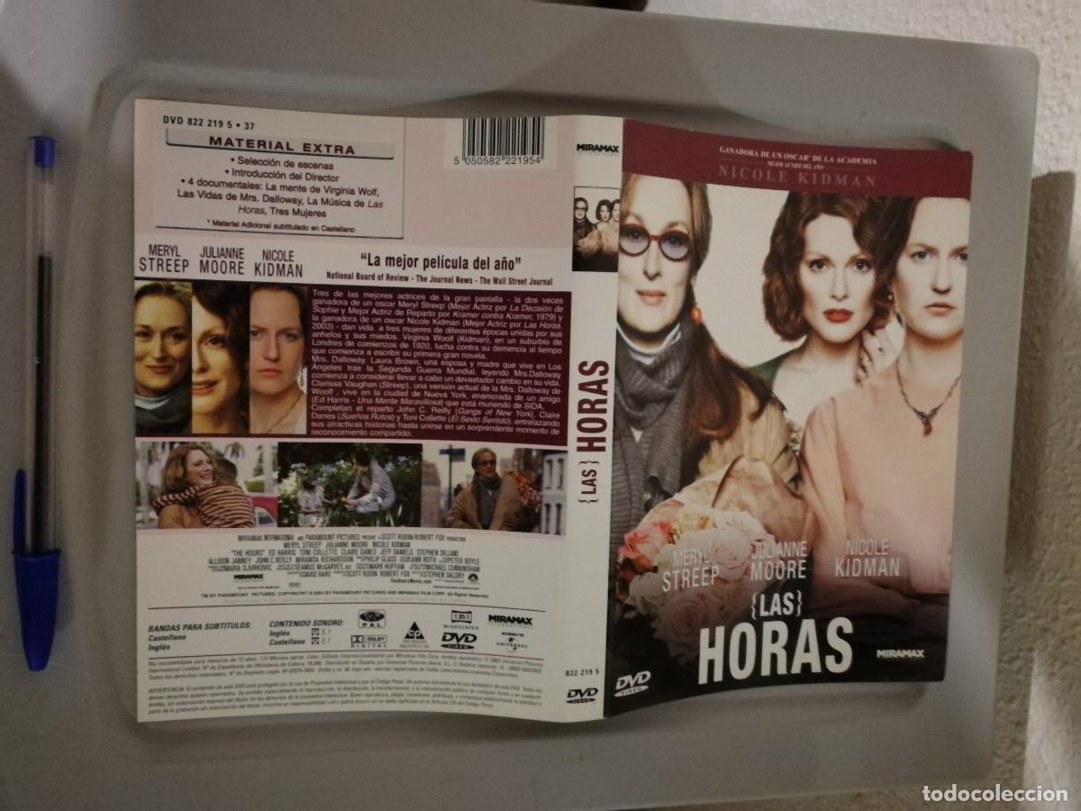 Cinema: CARATULA ORIGINAL -A4- LAS HORAS - NICOLE KIDMAN
