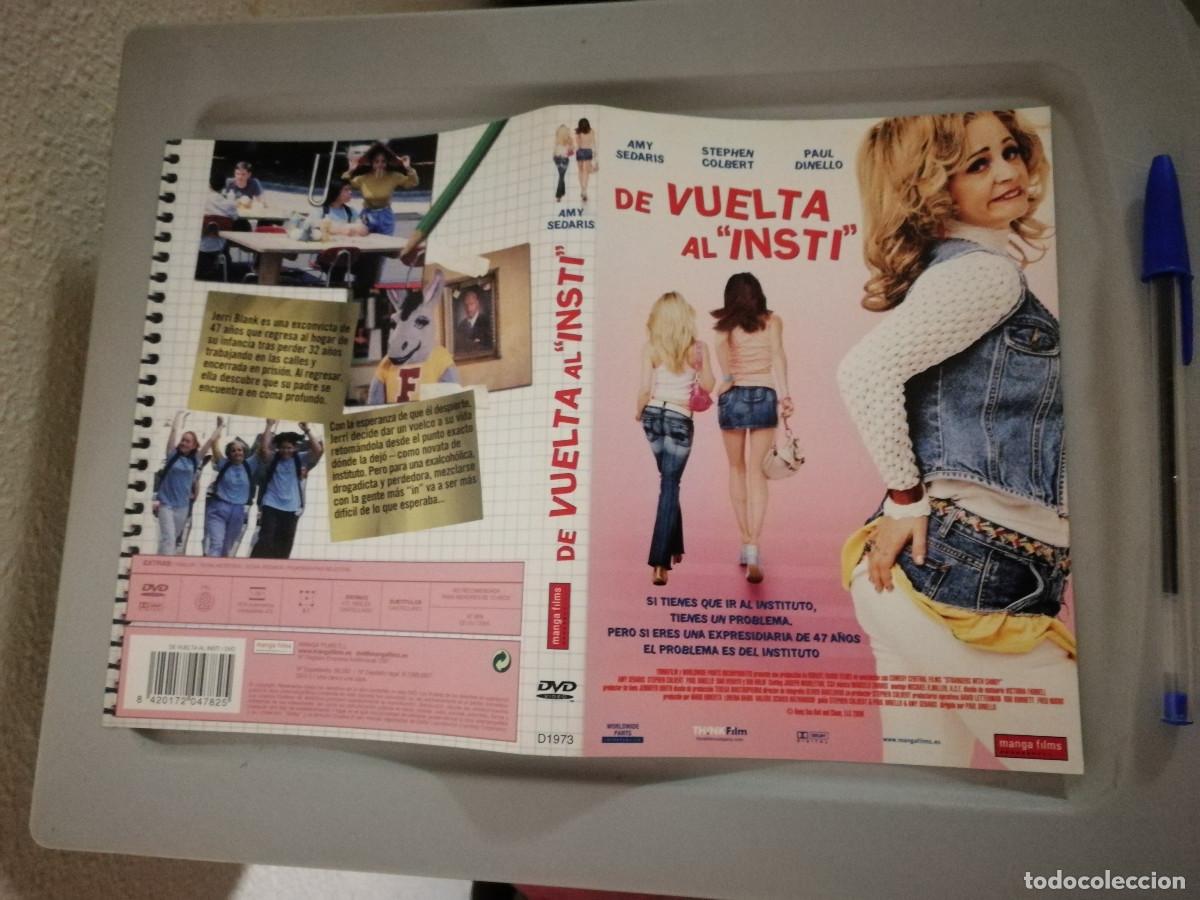 Cinema: CARATULA ORIGINAL -A4- DE VUELTA AL INSTI - AMY SEDARIS