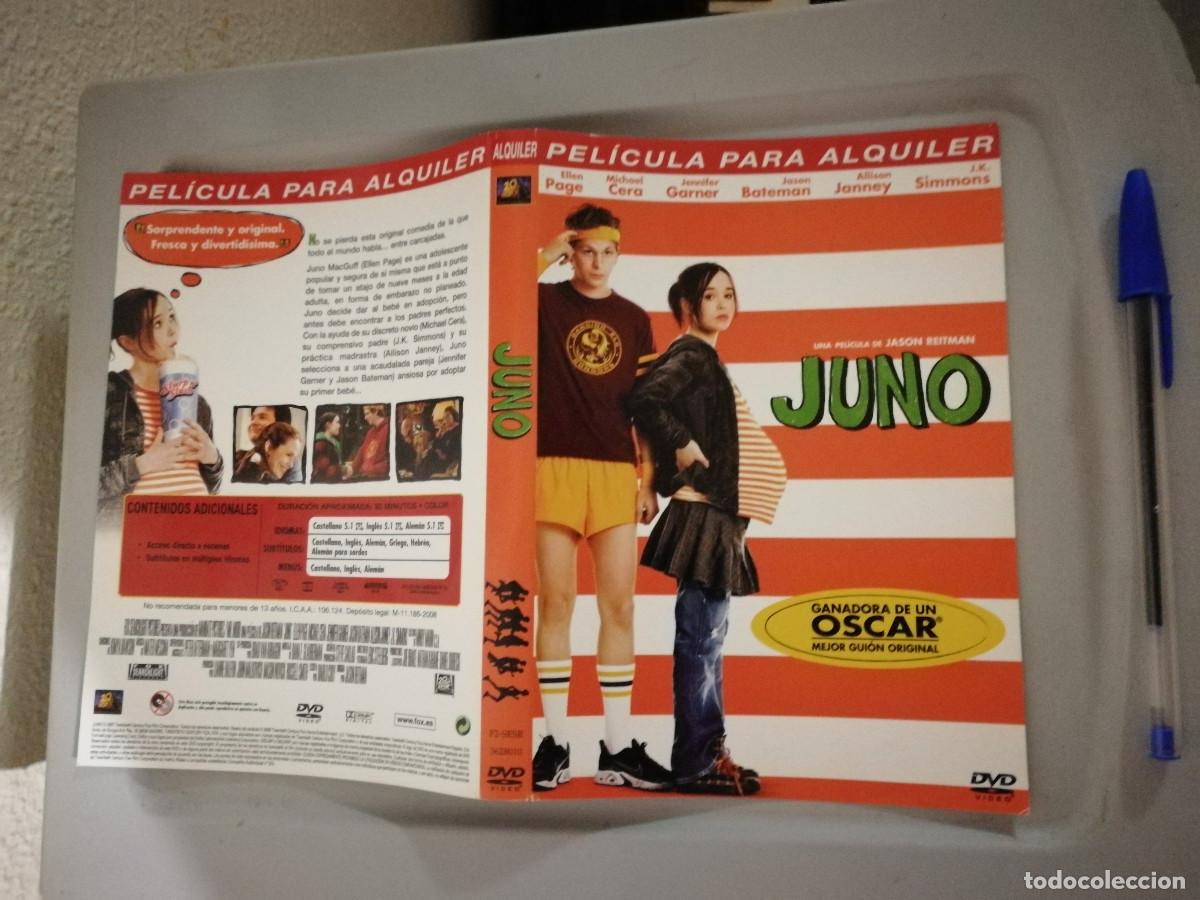 Cinema: CARATULA ORIGINAL -A4- JUNO - ELLEN PAGE