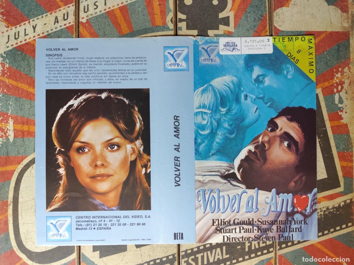 Cine: Car&aacute;tula Beta Volver al amor - Foto 1