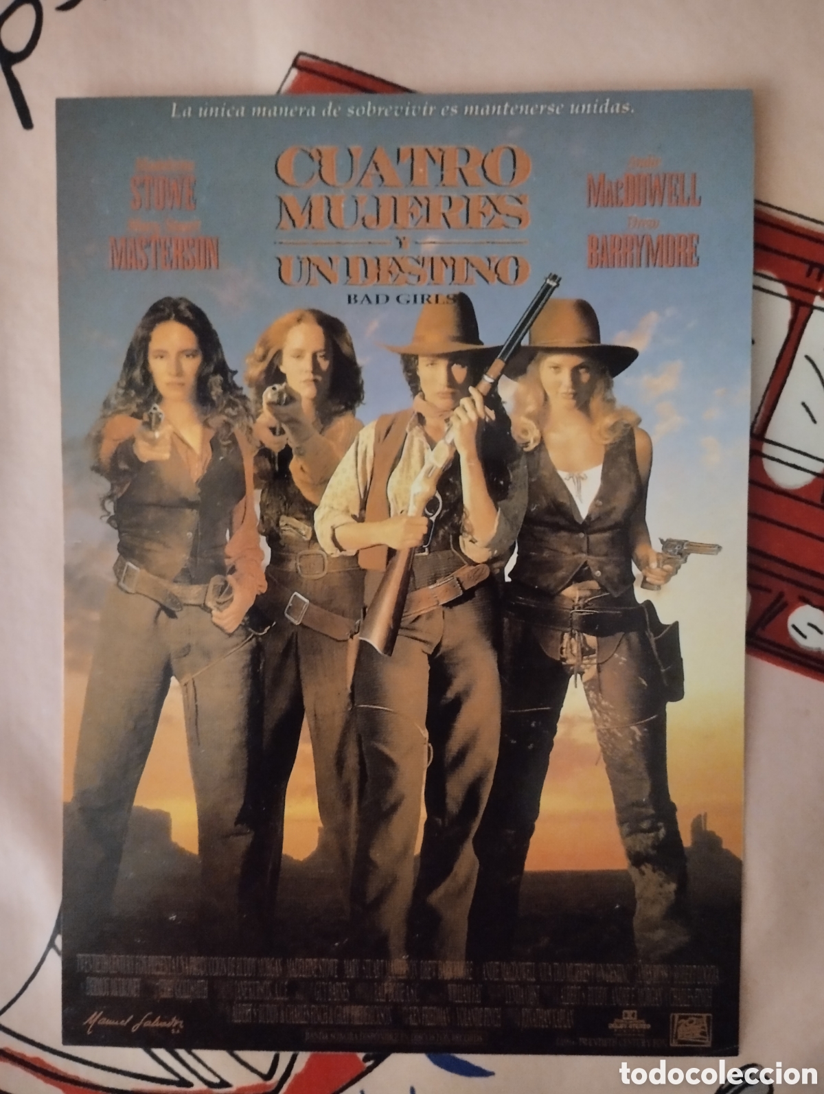 Cinema: Minificha N1087 de Cuatro Mujeres y Un Destino.
