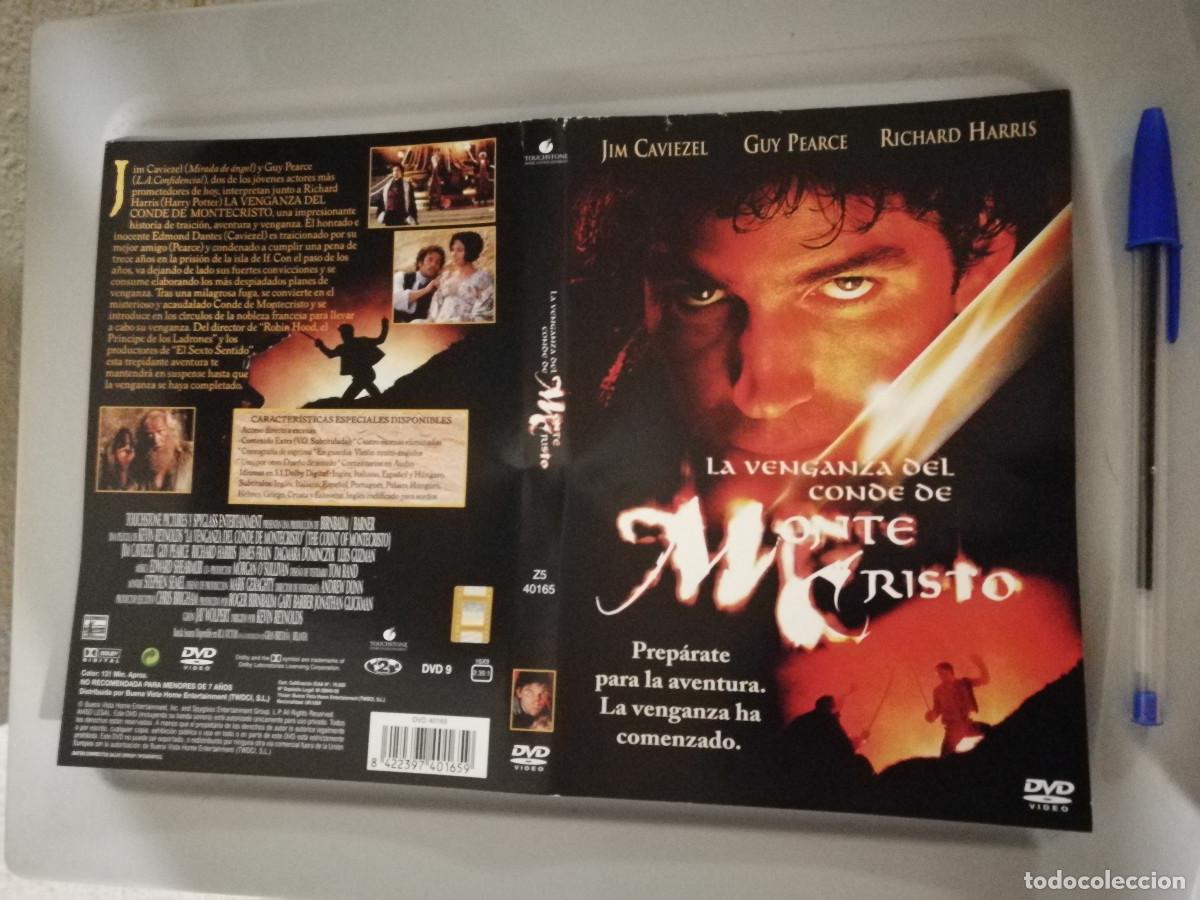 Cinema: CARATULA ORIGINAL -A4- LA VENGANZA DEL CONDE DE MONTECRISTO - JIM CAVIEZEL