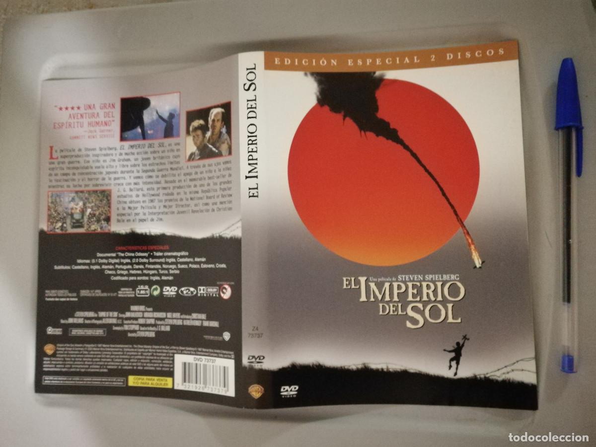 Cinema: CARATULA ORIGINAL -A4- EL IMPERIO DEL SOL - STEVEN SPIELBERG
