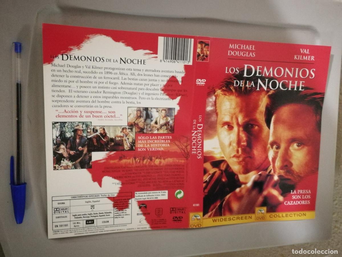 Cinema: CARATULA ORIGINAL -A4- LOS DEMONIOS DE LA NOCHE - MICHAEL DOUGLAS