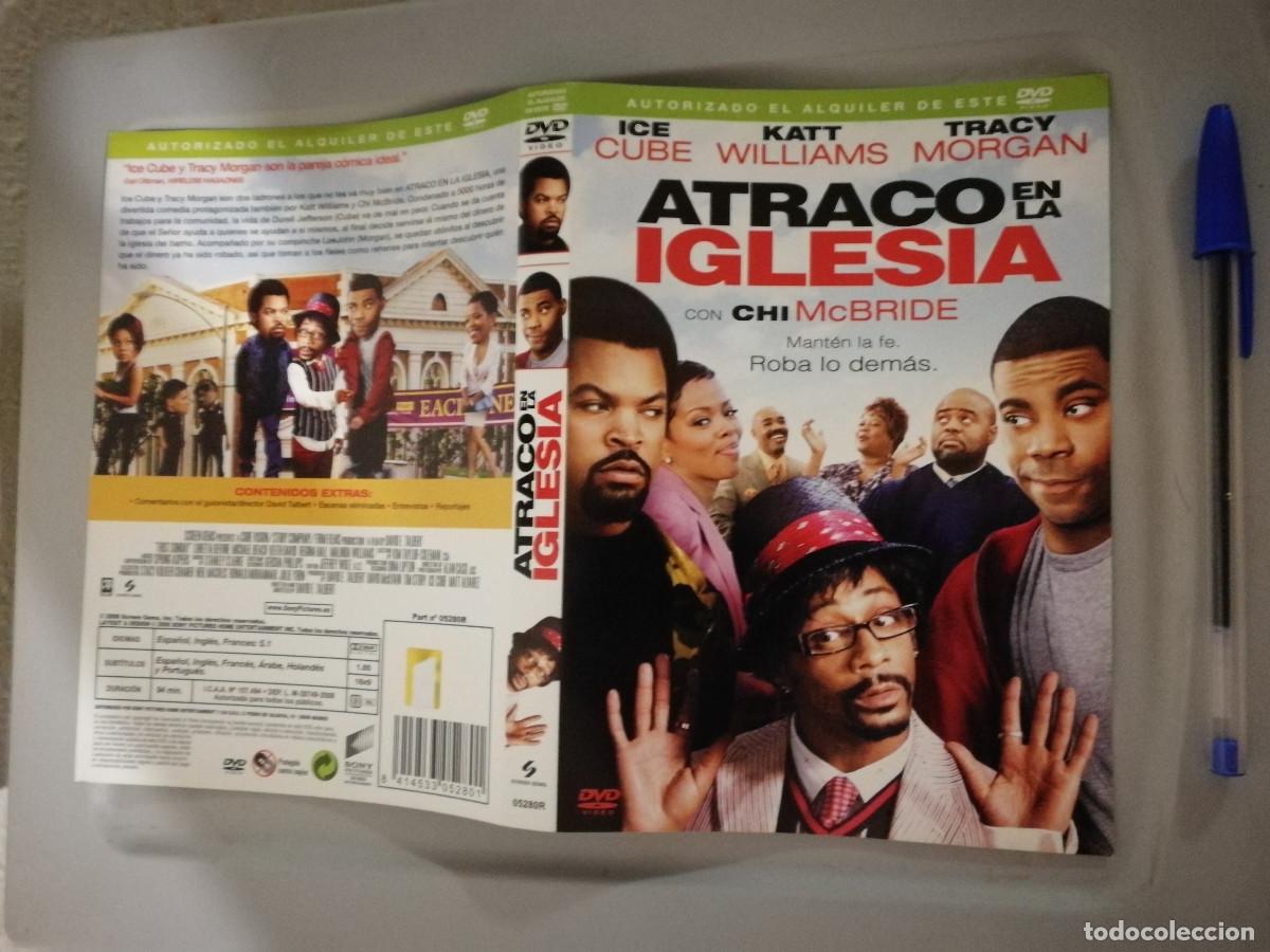 Cinema: CARATULA ORIGINAL -A4- ATRACOS EN LA IGLESIA - ICE CUBE