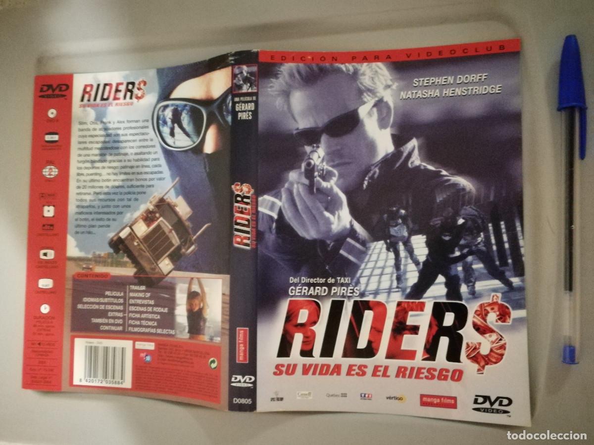Cinema: CARATULA ORIGINAL -A4- RIDERS - STEPHEN DORFF