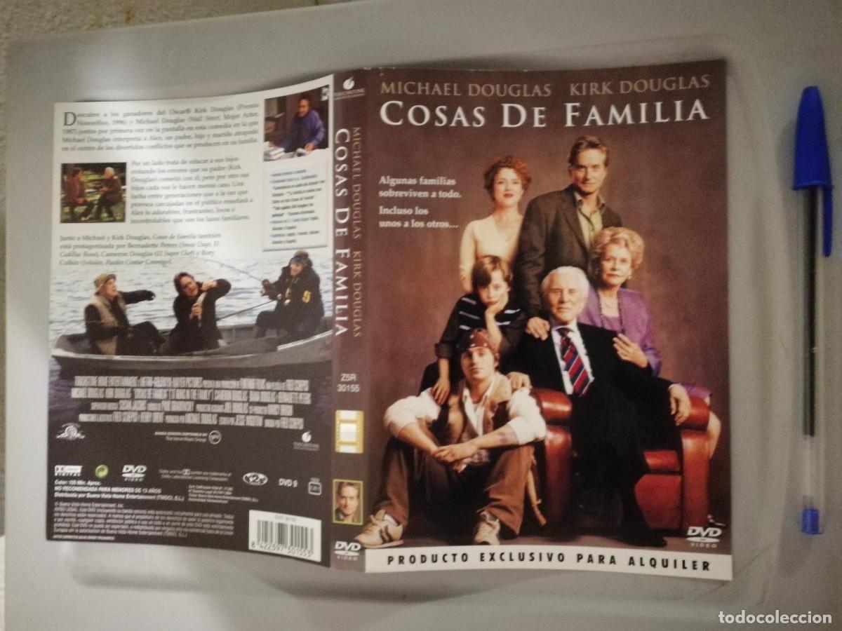 Cinema: CARATULA ORIGINAL -A4- COSAS DE FAMILIA - MICHAEL DOUGLAS - KIRK