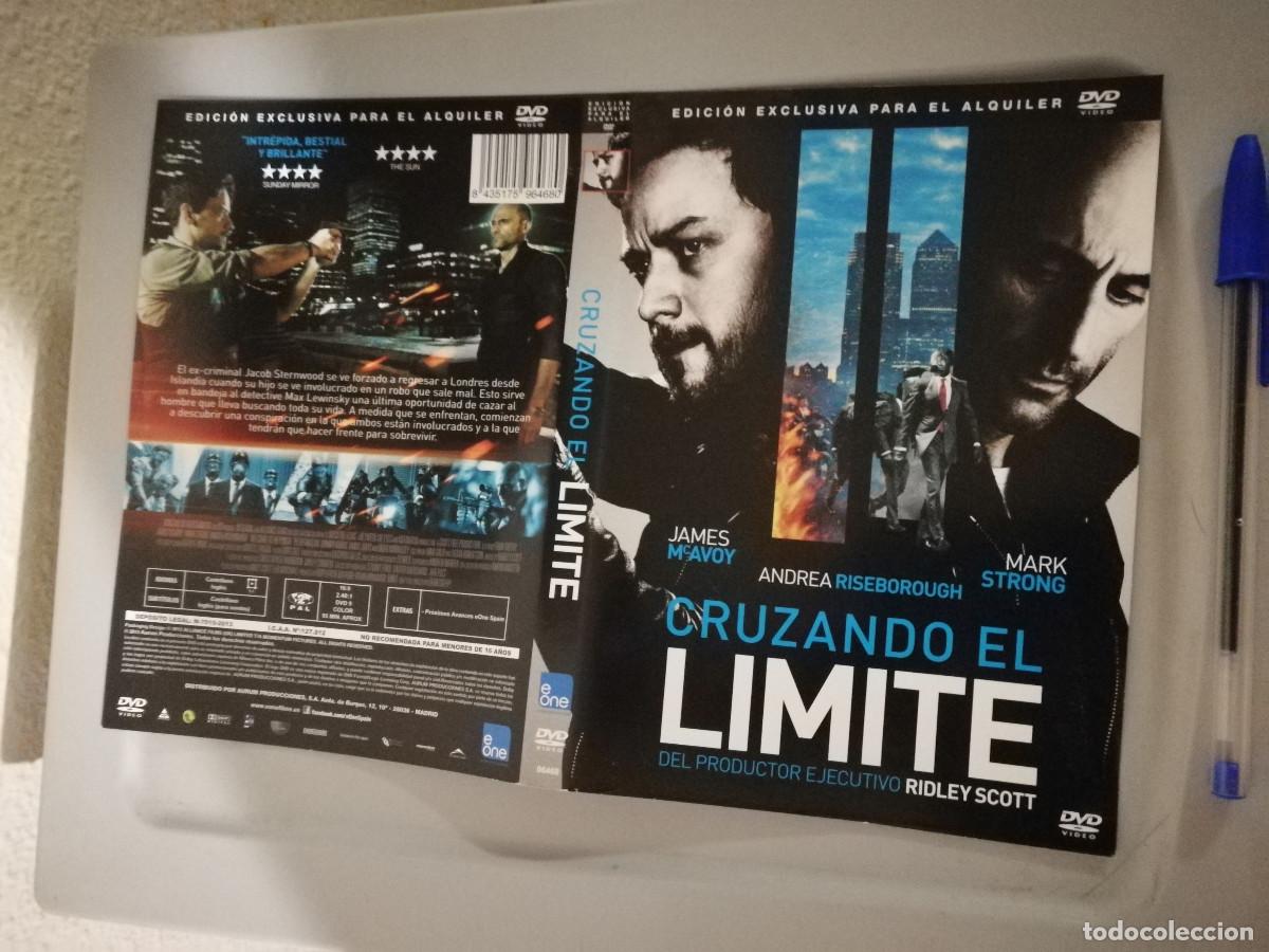 Cinema: CARATULA ORIGINAL -A4- CRUZANDO EL LIMITE - THRILLER SUSPENSE
