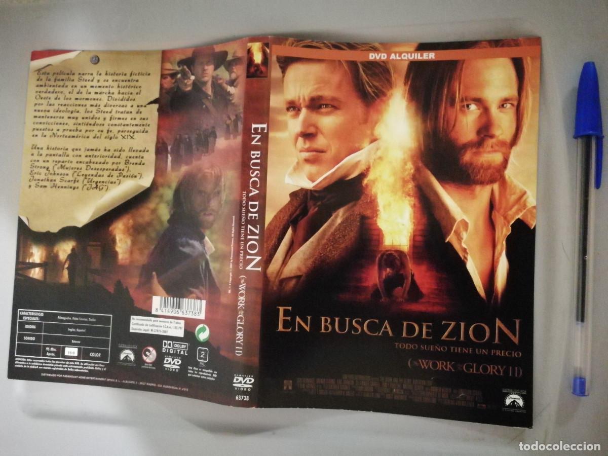 Cinema: CARATULA ORIGINAL -A4- EN BUSCA DE ZION