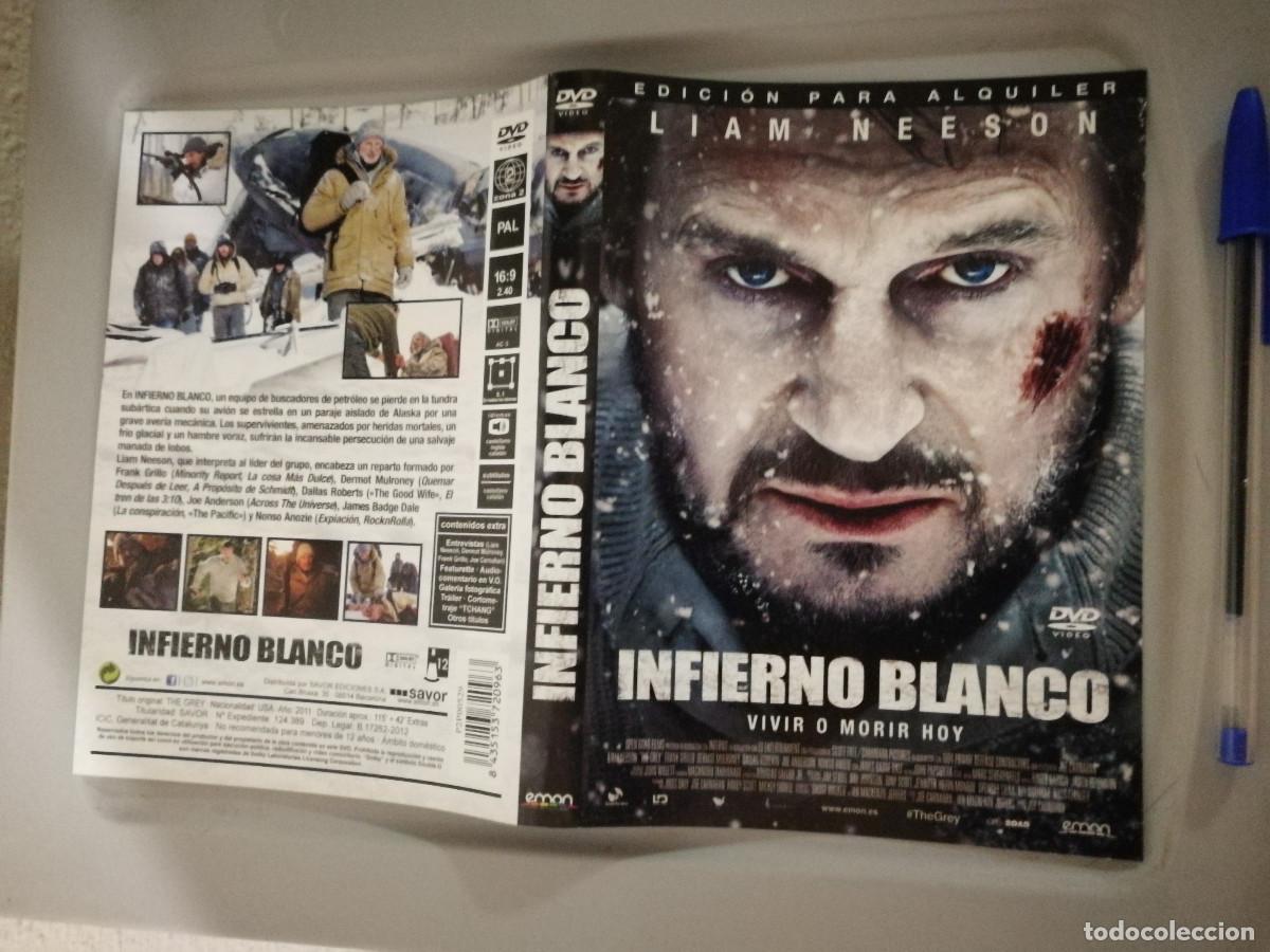 Cinema: CARATULA ORIGINAL -A4- INFIERNO BLANCO - LIAM NEESON