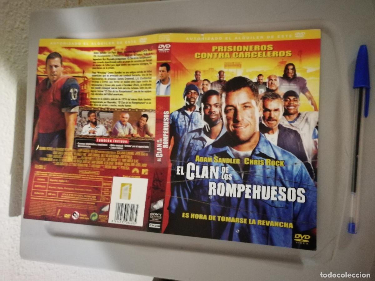 Cinema: CARATULA ORIGINAL -A4- EL CLAN DE LOS ROMPEHUESOS - ADAM SANDLER