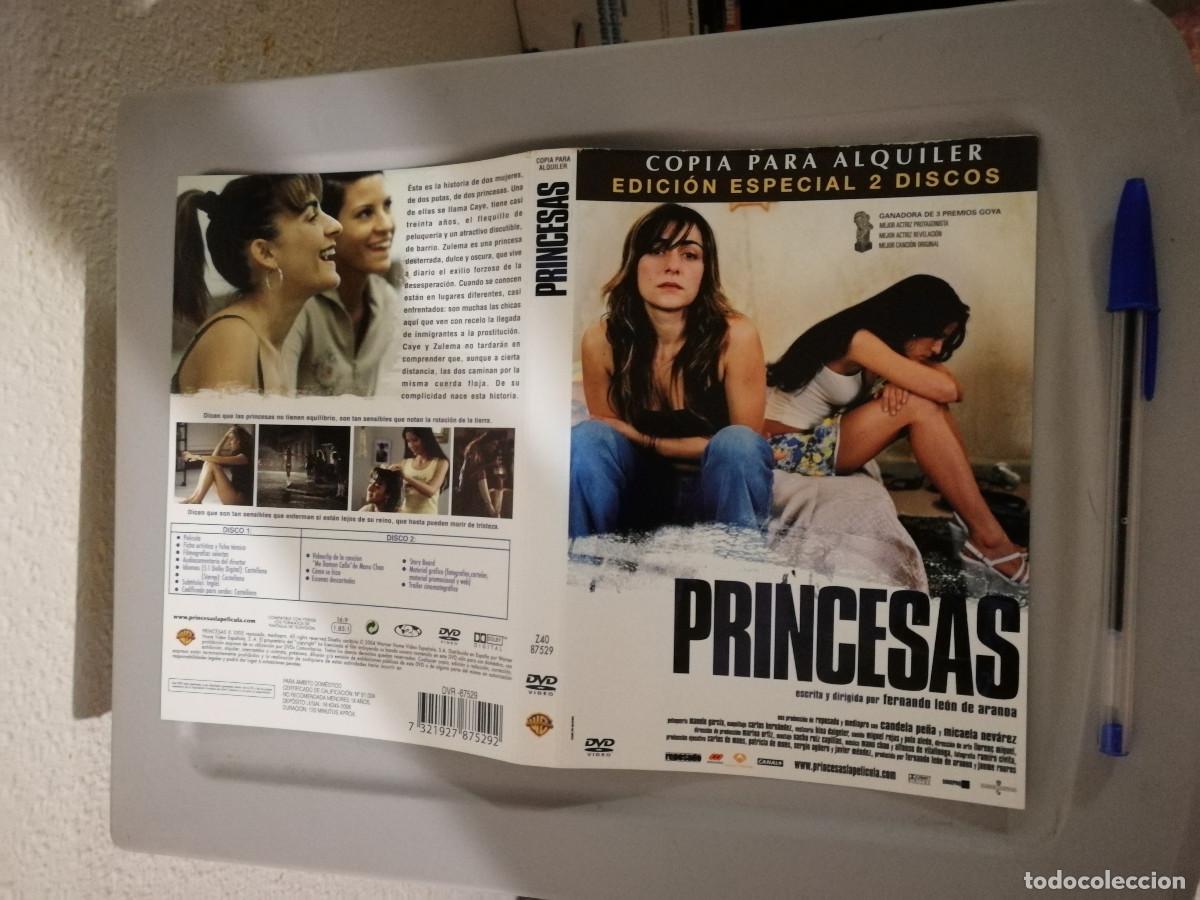Cinema: CARATULA ORIGINAL -A4- PRINCESAS - CINE ESPA&Ntilde;OL