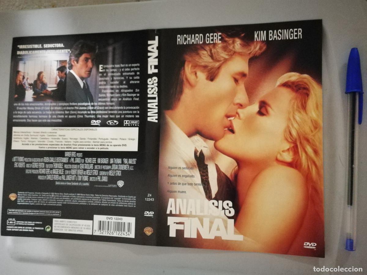 Cinema: CARATULA ORIGINAL -A4- ANALISIS FINAL - KIM BASINGER - RICHARD GERE