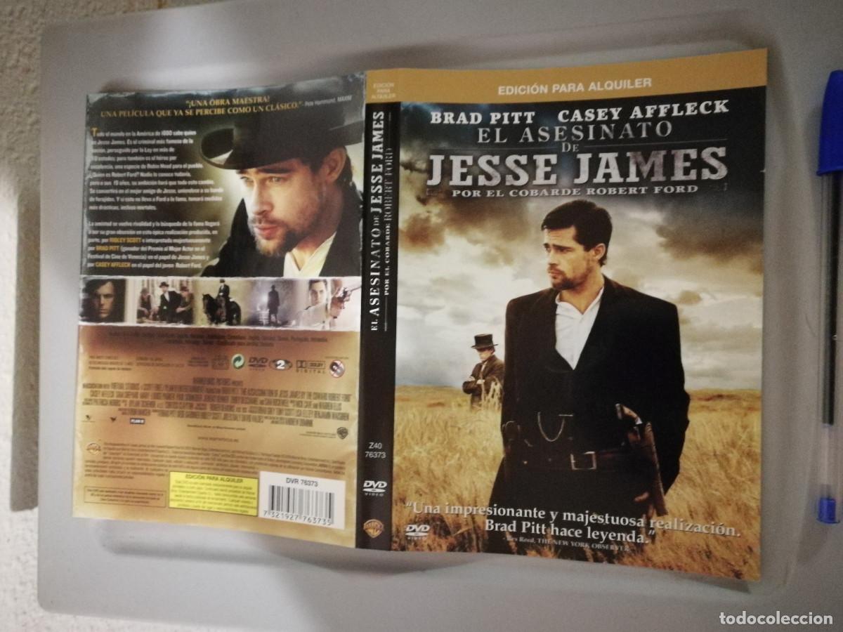 Kino: CARATULA ORIGINAL -A4- EL ASESINATO DE JESSE JAMES - BRAD PITT - WESTERN OESTE
