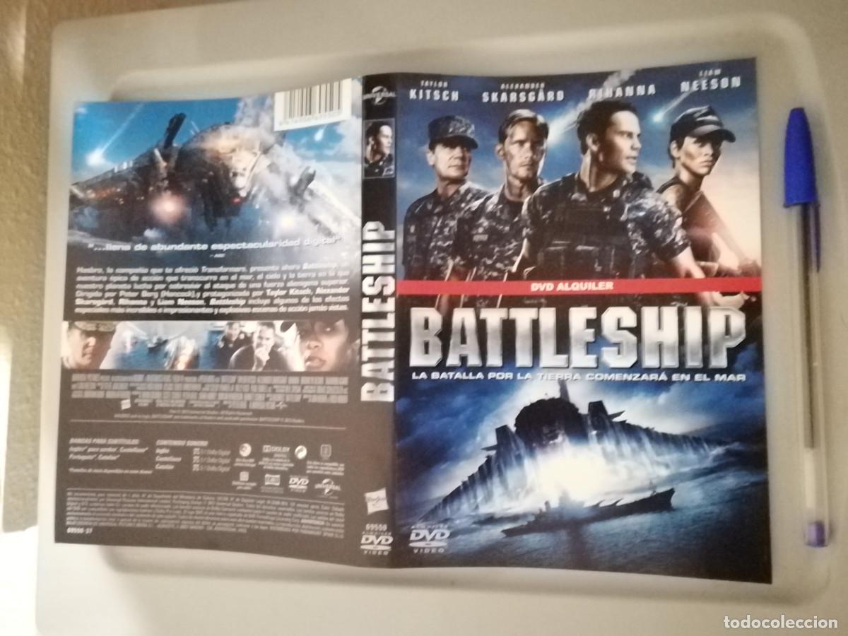 Kino: CARATULA ORIGINAL -A4- BATTLESHIP - CIENCIA FICCION - LIAM NEESON