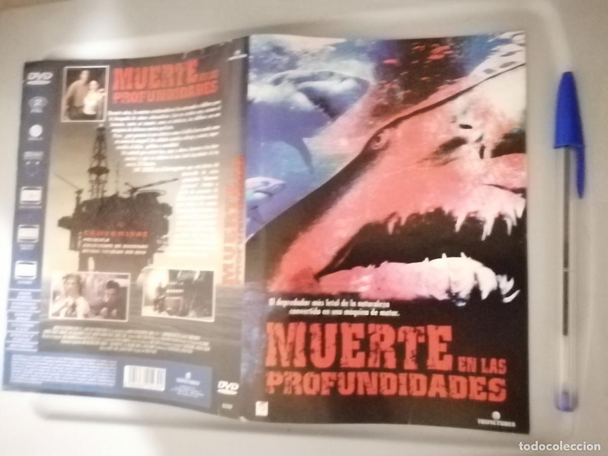 Cine: CARATULA ORIGINAL -A4- MUERTE EN LAS PROFUNDIDADES - TERROR