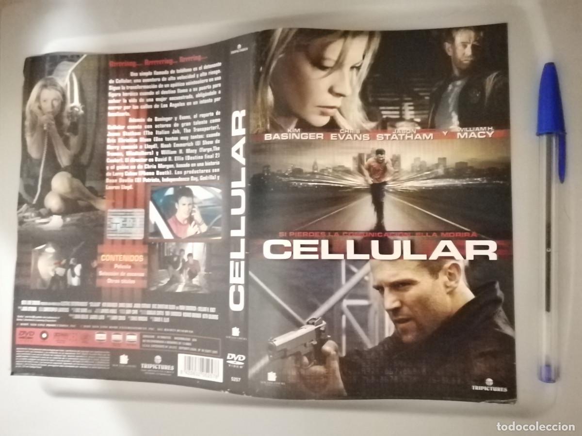 Cine: CARATULA ORIGINAL -A4- CELLULAR - KIN BASINGER