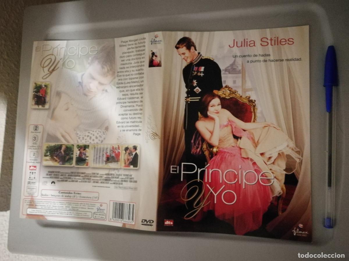 Cine: CARATULA ORIGINAL -A4- EL PRINCIPE Y YO - JULIA STILES