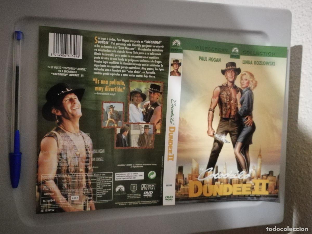 Cine: CARATULA ORIGINAL -A4- COCODRILO DUNDEE 2 - PAUL HOGAN