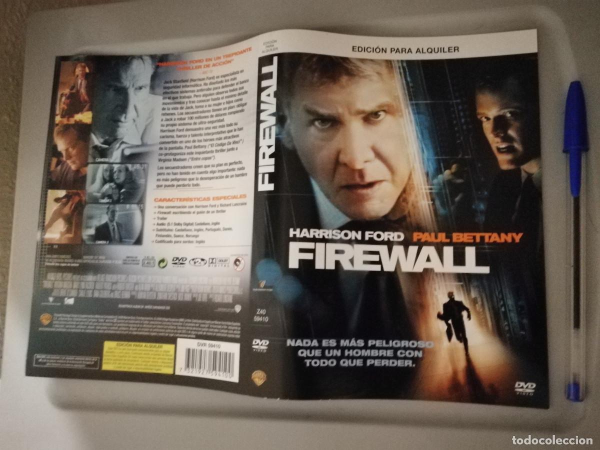 Cine: CARATULA ORIGINAL -A4- FIREWALL - HARRISON FORD