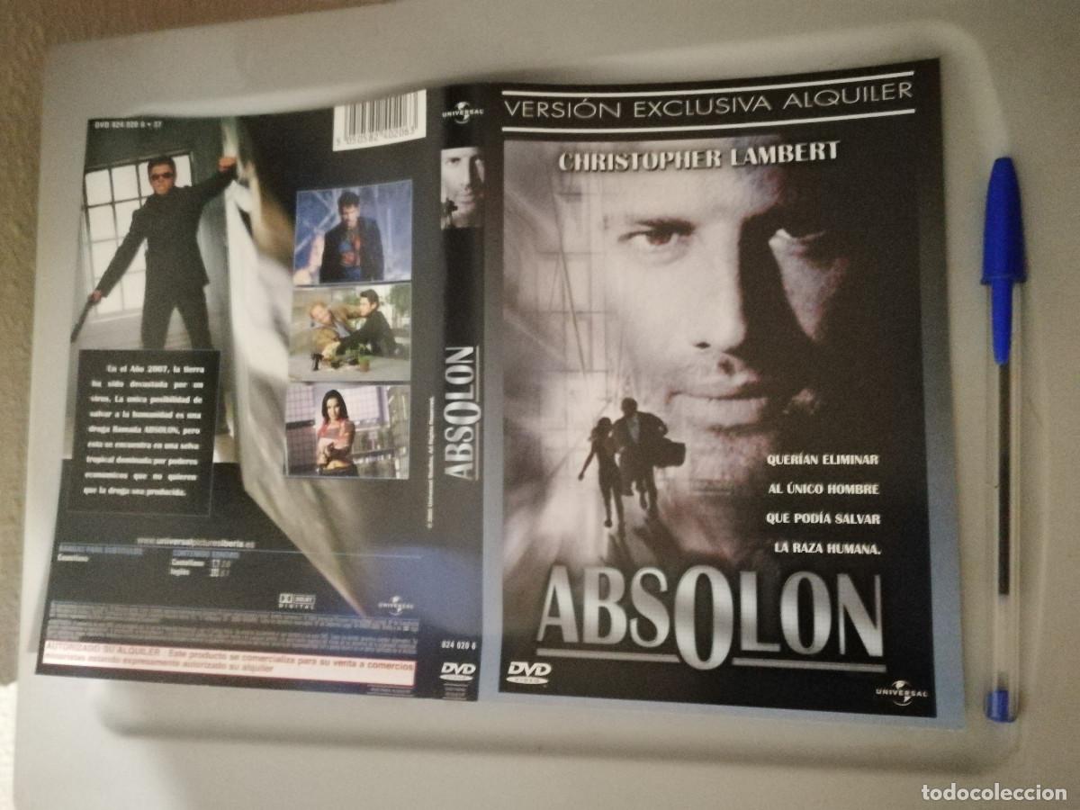 Cine: CARATULA ORIGINAL -A4- ABSOLON - CHRISTOPHER LAMBERT